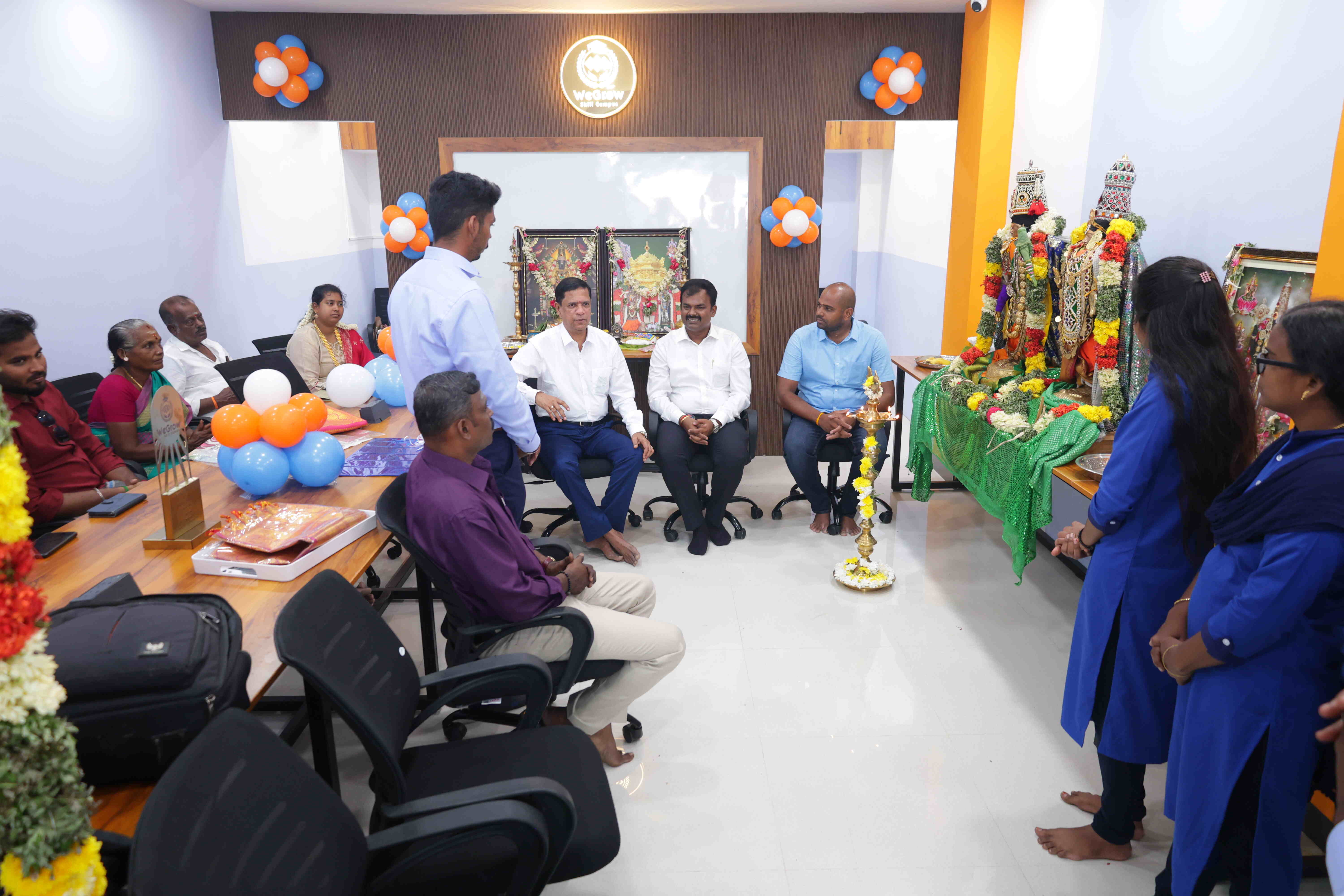 WeGrow Skill Campus Grand Opening at Srivilliputhur