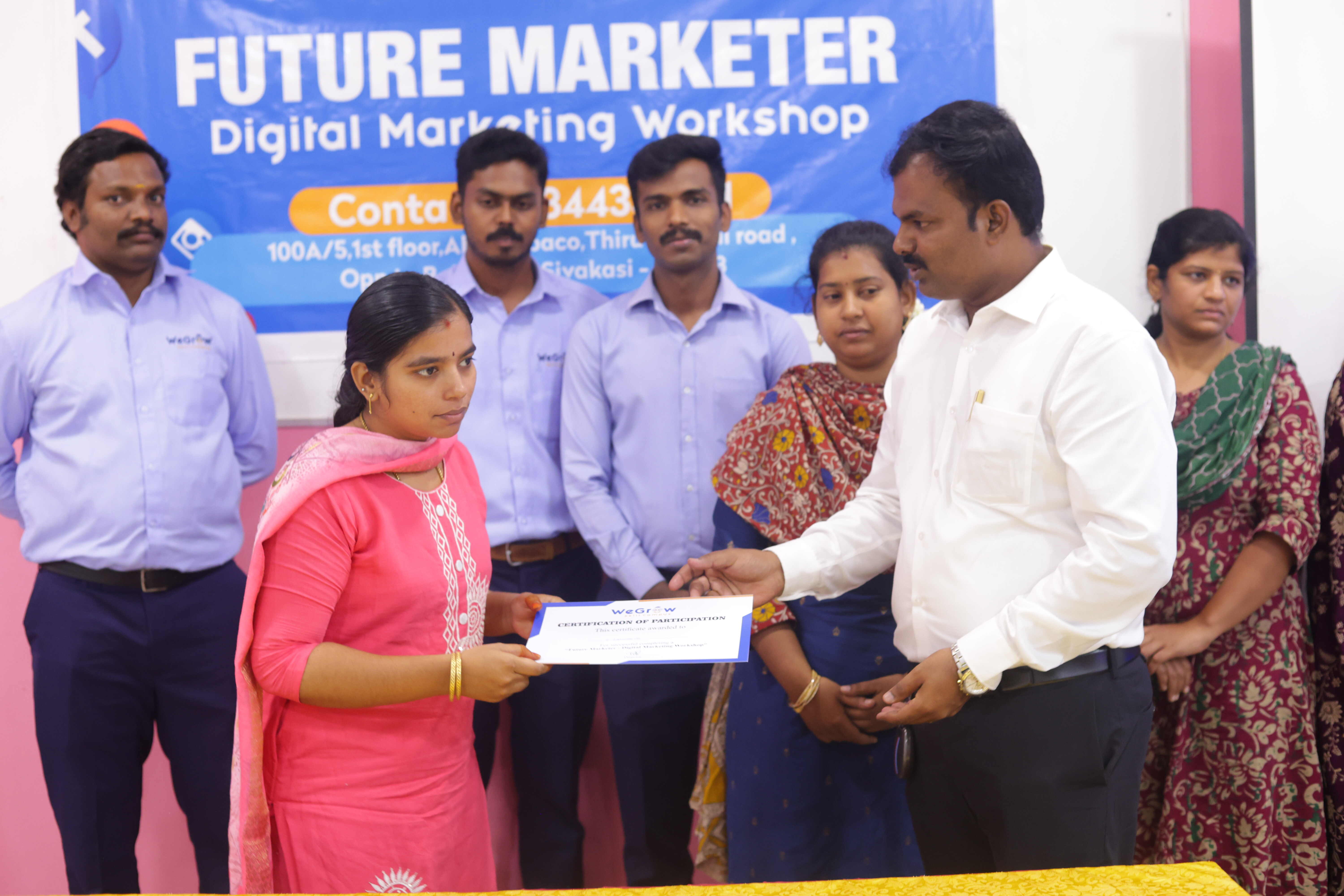 Future Marketer - Digital Marketing Workshop
