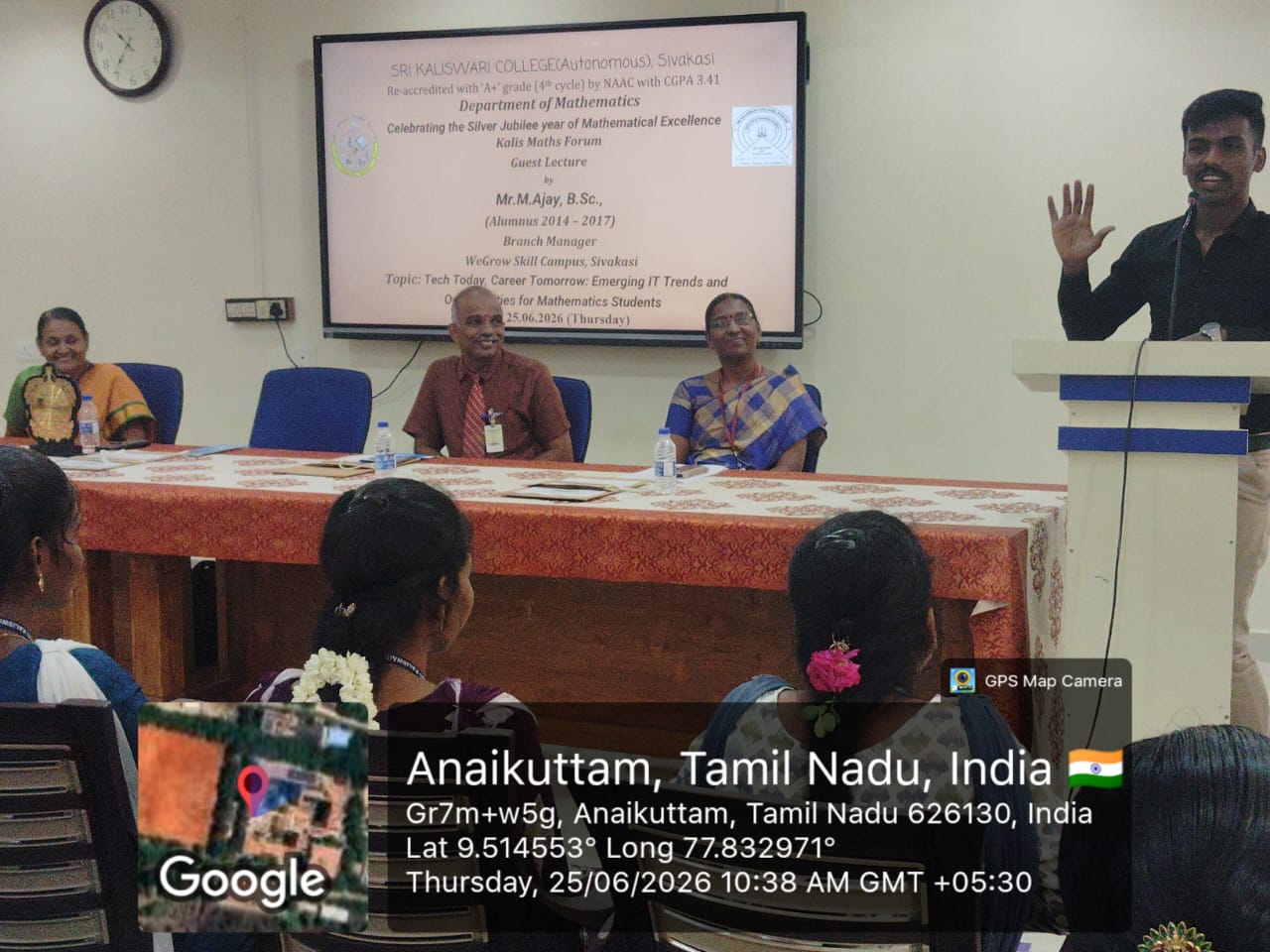 Tech Today, Career Tomorrow – Emerging IT Trends and Opportunities for Mathematics Students at Sri Kaliswari College