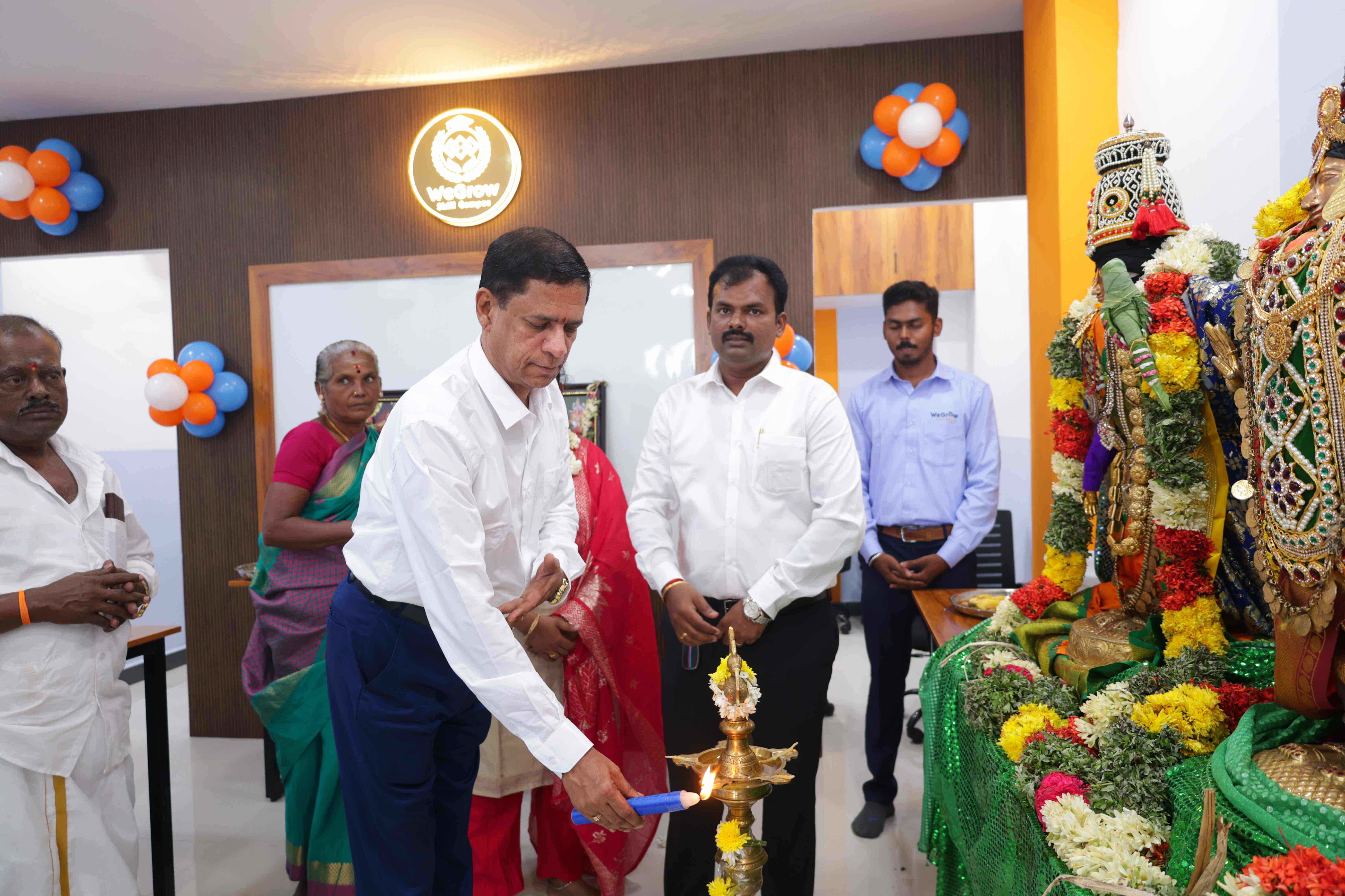 WeGrow Skill Campus Grand Opening at Srivilliputhur